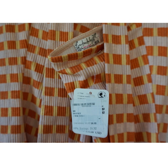 Free People Intimates Lemon Combo Bodysuit Halter - Picture 3 of 3